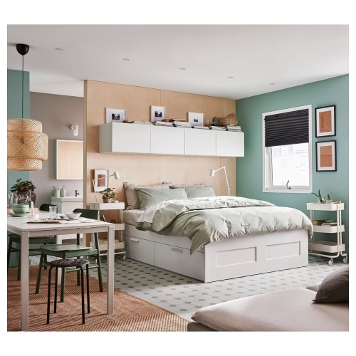 IKEA BRIMNES Bed Frame with Storage Furniture Urban Sales